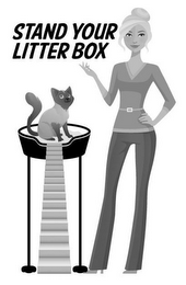 STAND YOUR LITTER BOX logo