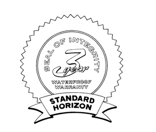STANDARD HORIZON SEAL OF INTEGRITY logo