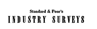 STANDARD & POOR'S INDUSTRY SURVEYS logo