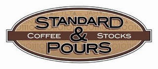 STANDARD & POURS COFFEE & STOCKS logo