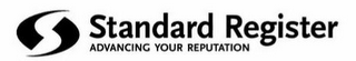 STANDARD REGISTER ADVANCING YOUR REPUTATION logo