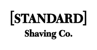 [STANDARD] SHAVING CO. logo