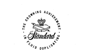 STANDARD THE GROWING ACHIEVEMENT-IN FLUID DUPLICATING logo