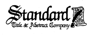 STANDARD TITLE & ABSTRACT COMPANY logo