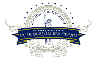 STANDING IN THE SHOES NATIONAL ASSEMBLY OF AMERICAN SLAVERY DESCENDANTS logo