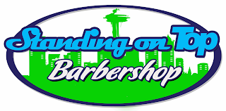 STANDING ON TOP BARBERSHOP logo