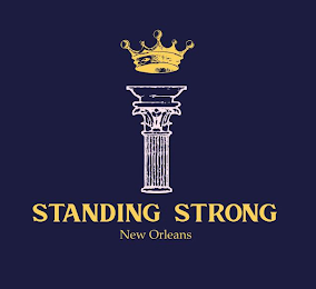 STANDING STRONG NEW ORLEANS logo