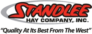 STANDLEE HAY COMPANY, INC. "QUALITY AT ITS BEST FROM THE WEST" logo