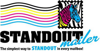 STANDOUT MAILER THE SIMPLEST WAY TO STANDOUT IN EVERY MAILBOX! logo
