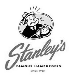 STANLEY'S FAMOUS HAMBURGERS SINCE 1932 logo
