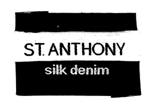 ST.ANTHONY SILK DENIM logo