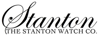STANTON THE STANTON WATCH CO. logo