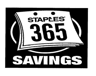 STAPLES 365 SAVINGS logo