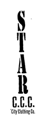 STAR C.C.C. CITY CLOTHING CO. logo