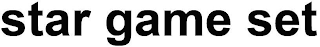 STAR GAME SET logo