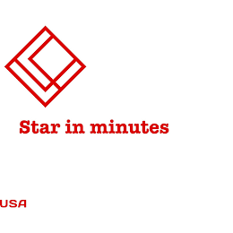 STAR IN MINUTES USA logo