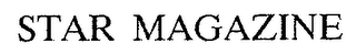 STAR MAGAZINE logo