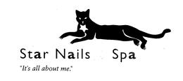 STAR NAILS SPA "IT'S ALL ABOUT ME." logo