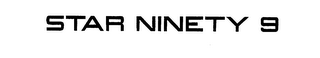 STAR NINETY 9 logo
