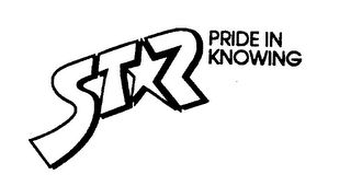 STAR PRIDE IN KNOWING logo