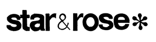STAR & ROSE logo