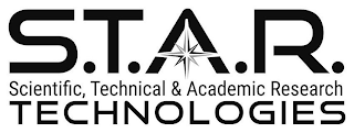 S.T.A.R. SCIENTIFIC, TECHNICAL & ACADEMIC RESEARCH TECHNOLOGIES logo