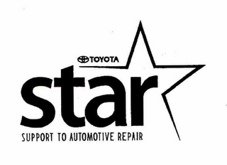 STAR SUPPORT TO AUTOMOTIVE REPAIR TOYOTA logo