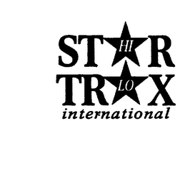 STAR TRAX HI LO INTERNATIONAL logo