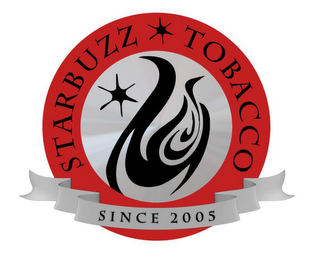STARBUZZ TOBACCO SINCE 2005 logo