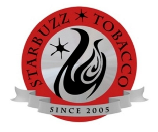 STARBUZZ TOBACCO SINCE 2005 logo