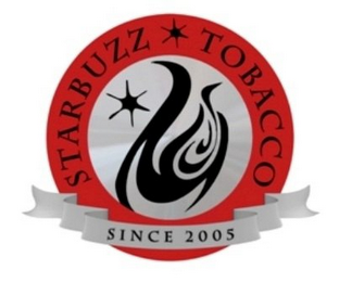STARBUZZ TOBACCO SINCE 2005 logo