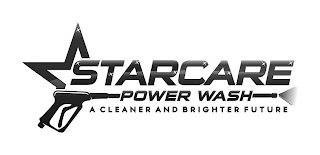 STARCARE POWER WASH A CLEANER AND BRIGHTER FUTURE logo