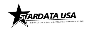 STARDATA USA THE ON-LINE ACADEMIC AND ATHLETIC INFORMATION SOURCE logo