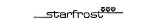 STARFROST logo