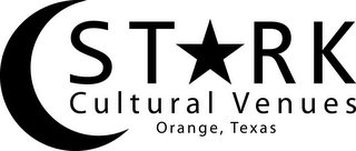 STARK CULTURAL VENUES ORANGE, TEXAS logo