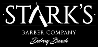 STARK'S BARBER COMPANY DELRAY BEACH logo