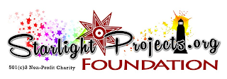 STARLIGHT PROJECTS.ORG FOUNDATION 501(C)3 NON-PROFIT CHARITY logo