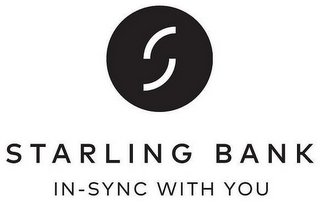 STARLING BANK IN-SYNC WITH YOU logo