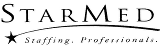 STARMED STAFFING. PROFESSIONALS. logo
