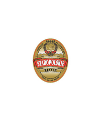 STAROPOLSKIE ZLOTE BS 1892 BROWAR STAROPOLSKI ... PIWO JASNE PELNE logo