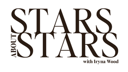 STARS ABOUT STARS WITH IRYNA WOOD logo