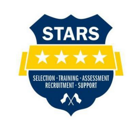 STARS SELECTION.TRAINING.ASSESSMENT.RECRUITMENT.SUPPORT logo