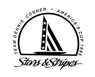 STARS & STRIPES TEAM DENNIS CONNER - AMERICA'S CUP 1995 logo