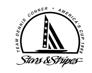 STARS & STRIPES TEAM DENNIS CONNER - AMERICA'S CUP 1995 logo