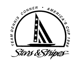 STARS & STRIPES TEAM DENNIS CONNER - AMERICA'S CUP 1995 logo