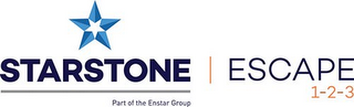 STARSTONE PART OF THE ENSTAR GROUP ESCAPE 1-2-3 logo