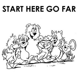 START HERE GO FAR logo