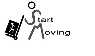 START MOVING logo