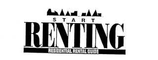 START RENTING RESIDENTIAL RENTAL GUIDE logo