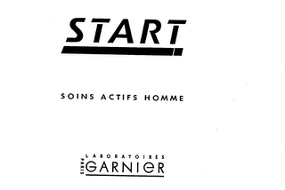 START SOINS ACTIFS HOMME PARIS LABORATOIRES GARNIER logo